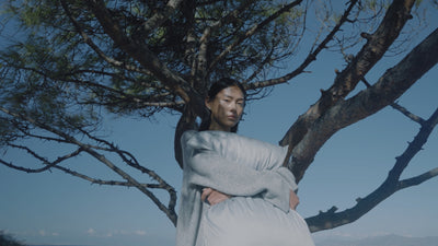 Video with various moving images of models, posing with Abate products in Mykonos